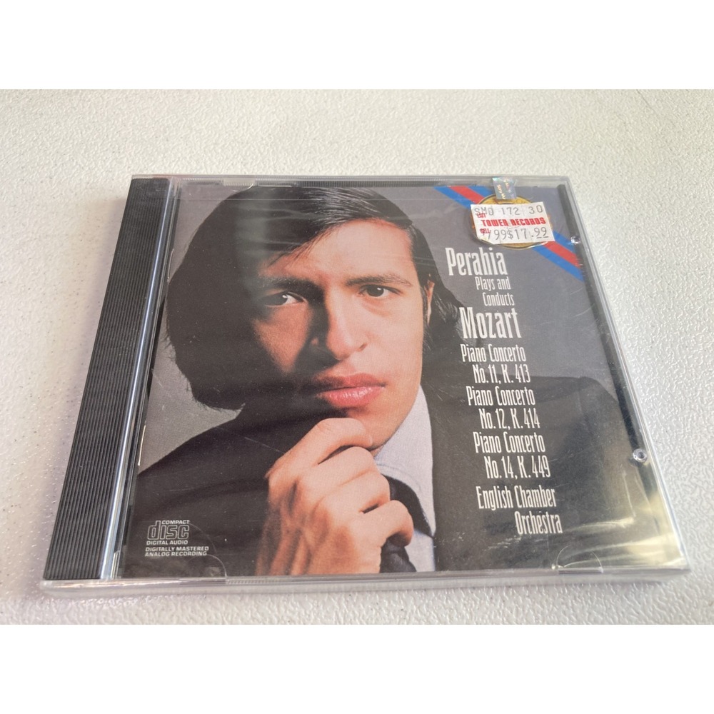 Perahia Plays and Conducts Mozart CD 1987 CBS Records New Sealed